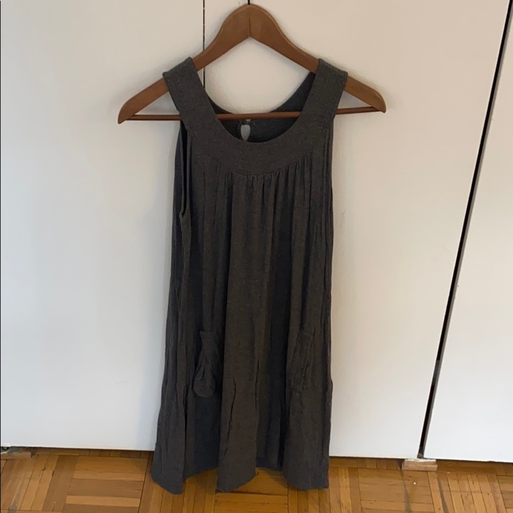 Even cotton dress w pockets